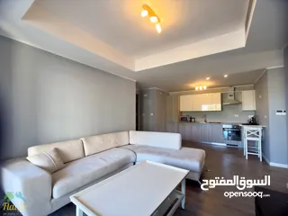  5 شقة مفروشة غرفتين في الدوار الرابع قرب عبدون Two bedroom for rent in 4th Circle near ABDOUN