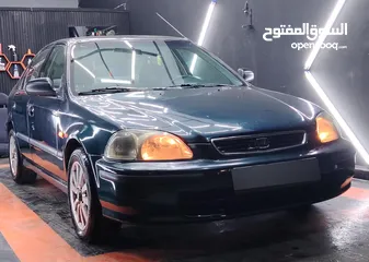  11 هوندا سيفيك 97 اتوماتيك كرت ابيض  بيع أو  بدل