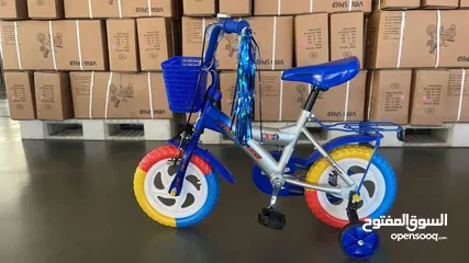  1 بسكليت الأطفال BMX نمره 12  من سنتين ل6 سنوات