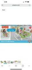  7 مقعد Fisher-Price كرسي للاطفال مستعمل جودة عالية