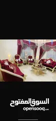  2 طقم كنب حفر زان دمياطي مصري وقماش تركي