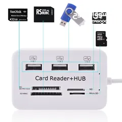  2 7 in 1 USB 3.1 Type-C To USB 3.0 Hub MS M2 SD TF Card Reader Hub