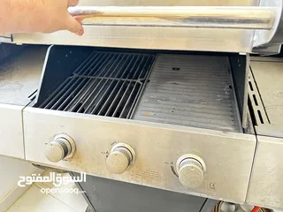  6 جريل شواء خارجي يعمل ( بالغاز) امريكي