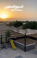  4 شالية للايجار طريق البحر الميت