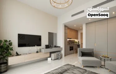  1 متوفر شقه للبيع غرفه وصاله وغرفه خادمه بالجميرا تشطيب سوبر بأقل سعر واسهل طرق السداد