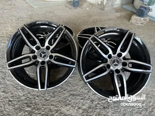  7 جنط مرسيدس اصلي AMG