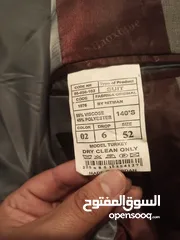 4 بدلة تركي أصلية ماركة كارتن  مقاس52