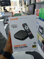  1 Porodo Android TV Box Video Streaming Unlimited Streaming - Black Contact us number-