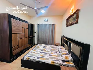  9 غرفه وصااله مفرووشه بالكامل فرش فندقي للايجار الشهري في ابرااج الستي النعيميه