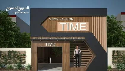  4 محلات مع سدة للايجار بسعر ممتاز