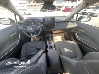  10 تويوتا كورلا هايبرد ترخيص 2022 بدون فتحة