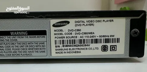  3 Samsung DVD Player