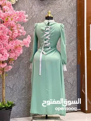  10 فستان كلوش يجنن القماش جوسيكا تركي