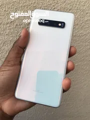  7 Samsung s10 White in color
