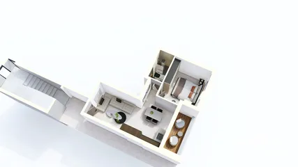  8 استوديو 62 متر مربع للبيع في منطقة  الشرفة بالقرب من شارع القدس و المدارس الانجليزية و حلويات ايفيل