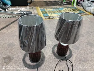  6 تيبل لامب.عدد ثنين.2شغالات فحص كماهوا بصور.للبيع بدون لمبات.. الزرقاء الجديده البتراوي بقرب من فندق