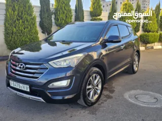  1 جيب هونداي سنتافي فل ما عدا فتحة لون بترولي مميز سعر حرق على الكاش