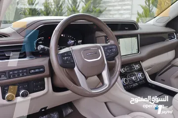  6 GMC Yukon Denali 2022 جي ام سي يوكن دينالي للبيع بحالة الوكالة تحت الكفالة2027