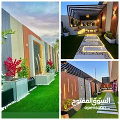  1 مجموعة أحضر ومنظر لتصميم وتنسيق القصور والڤلل والشاليهات والحدائق  تعود لكم من جديد