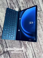 5 تابلت سامسونج جالكسي s9 fe wifi مع الكيبورد الاصلي بسعر مغري  استخدام خفيف شبه الجديد نظيف جدا جدا