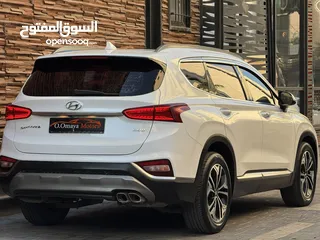  2 فرصة نادرة – Hyundai Santa Fe بانوراما  (6+1 مقاعد أصلية) ممشى قليل و بحالة الوكالة