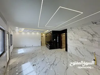  24 شقة فاخره للبيع بأجمل مناطق البنيات بمساحة 227م بسعر مميز طابق تسوية (ارضيه من الجهة الأخرى)