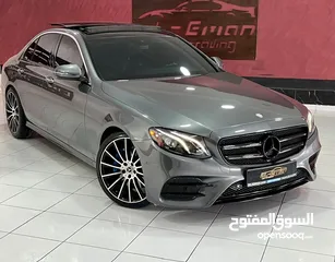  9 Mercedes Benz E300 2017 AMG Kit Night package مميزة جداً