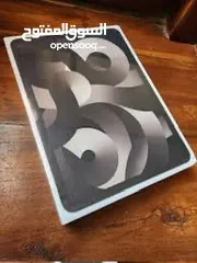  8 آيباد آير 5 جديد كفالة لمدة عام من تاريخ الشراء (64GB)