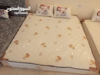  20 عروض نار على فرشات الزنبرك المجوز فقط 50دينار  170*190*25 200*180*25 قماش جاكار تركي مبطن