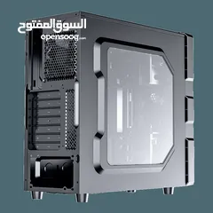  2 كيس جيمنغ  من جيماكس مضيئ رجب تصميم للحرارة GAMEMAX  GM-ONE RGB BK Case Gaming