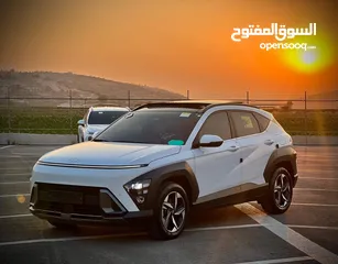  7 هونداي كونا  هايبرد (بنزين+كهرباء )  الشكل الجديد  فل الفل مميز بدون فتحة 2023