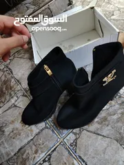  3 جزمه سوده وصندل بيج وعسلي