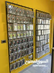  4 ستاند تعليق شبك + هوكات بحال الجديد