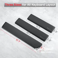  5 Redragon P037 Meteor L Computer Keyboard Wrist Rest Pad ركاية يد نوعية ممتازة ريدراجون