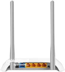  4 راوتر ومقوي اشارة وموزع الاشارة لمسافات  TP-Link N300 Wireless Wi-Fi Router 4 IN