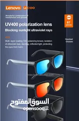  14 نظارة البلوتوث الذكية الاصلية من شركة لينوفو Lenovo Lecoo C8 التر ترد على المكالمات بسعر حصري ومنافس