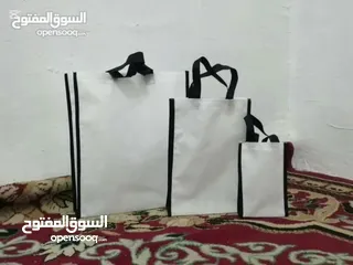  13 تصنيع اكياس قماشية دعائية بيئية بعددة مقاسات