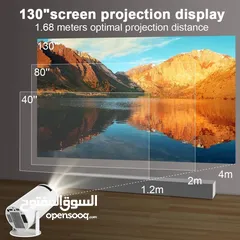  3 بروجكتر يغنيك كليا علي الشاشة بدقة 4K Ultra HD