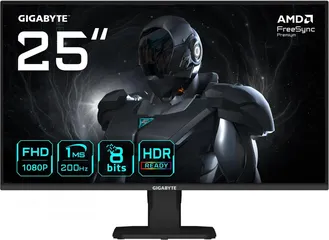  1 GIGABYTE GS25F2 Gaming Monitor 25-inch FHD Super Speed IPS 200Hz 1ms (With Speakers) شاشة جيجابايت