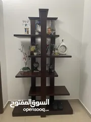  5 مزنون خشب زان بني غامق خمس دفات