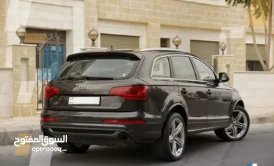  6 كاش أو اقساط من المالك مباشره Audi Q7 2013 sline اودي فل أعلى صنف بحاله الوكاله فحص كامل