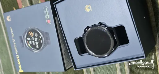  11 ساعة هواوي بحالة الوكاله Huawei Watch gt Runner