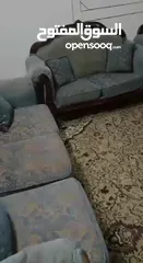  9 طقم كنب خشب زان8مقاعد