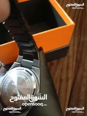  5 ساعة   ستانليس ستيل اسود BINBOND