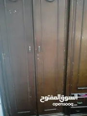  2 غرفة نوم خشب لاتيه ثقيل مافيها تكسير بحاجه الى صيانه مع. فرشة زمبرك