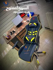  5 كرسي جيمنج ريكارو مع وسائد طبية كرسي Gaming مستورد بسعر الجملة كرسي 3 ماكينات فل مواصفات كرسي ريكارو