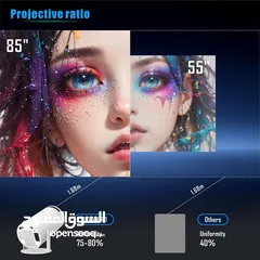  8 بروجكتر وجهاز عرض ألعاب ULTRA PRO جهاز محمول يجمع بين وحدة تحكم ألعاب و جهاز عرض،