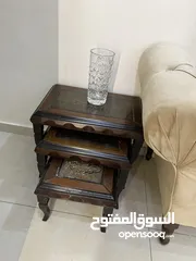  2 طاولة وسط مع سيرفيس