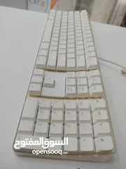  4 Apple Original USB Keyboard Used لوحة مفاتيح ابل اصلي سلكي مستعمل
