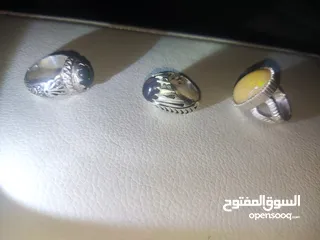  6 خواتم أوبال اثيوبي وهدايا قيمة opal rings silverb